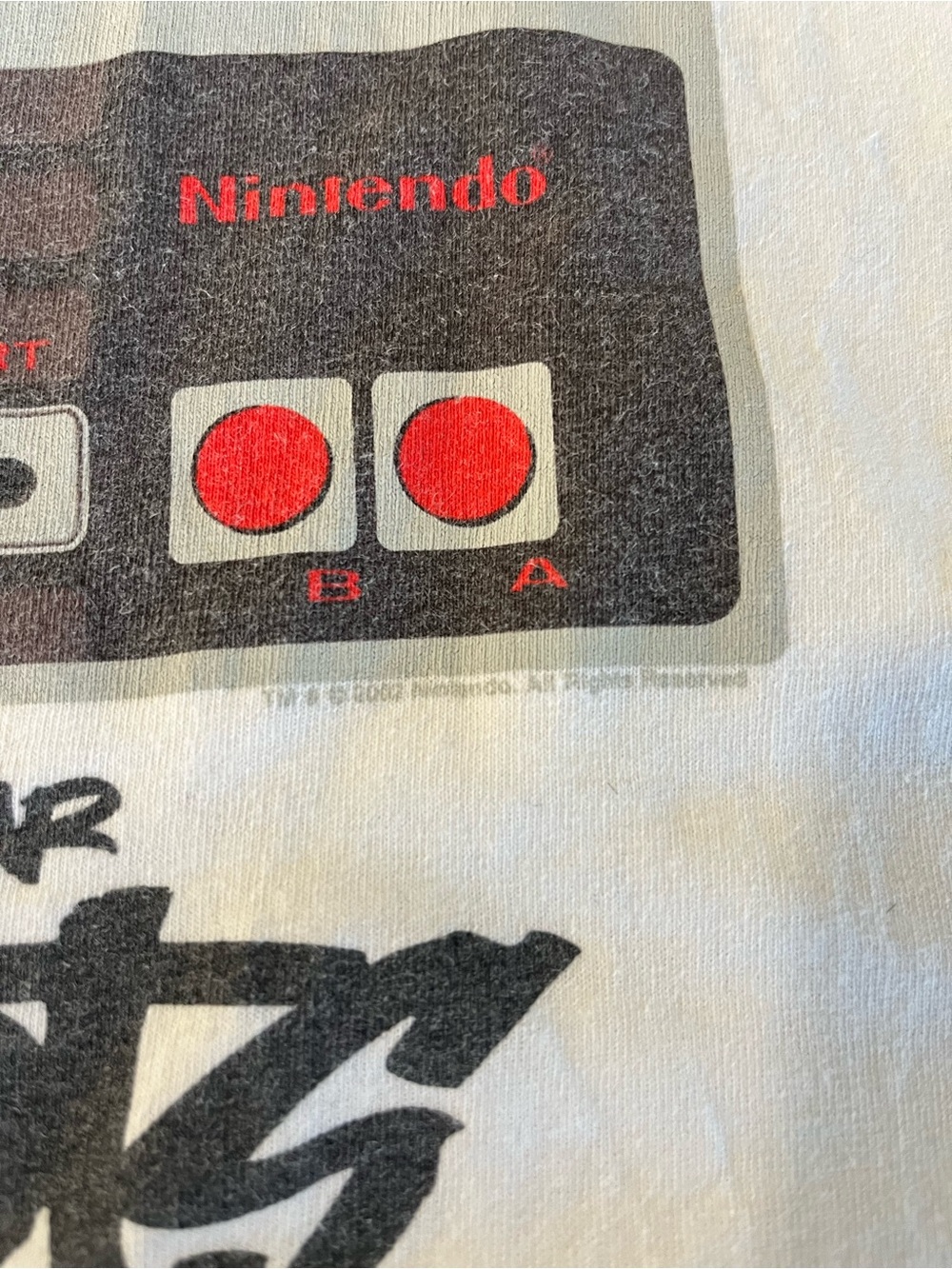 2002 Nintendo Controller Ringer Tee - Picture 5 of 8